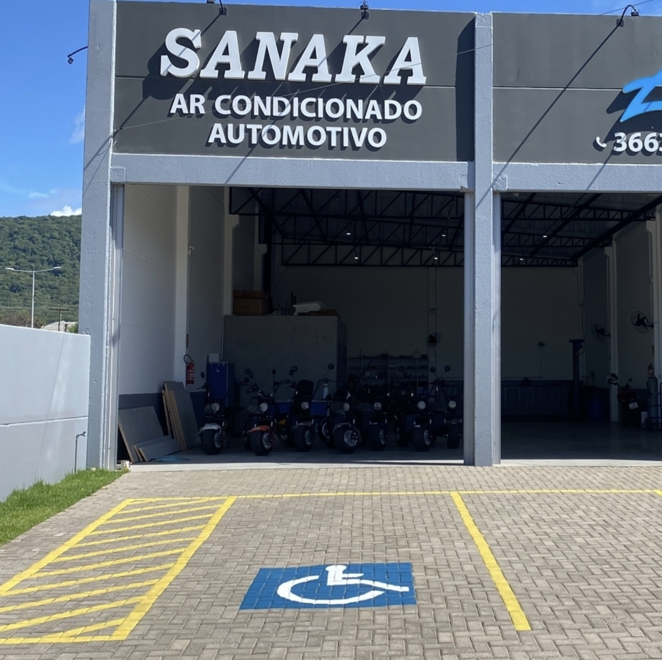Fachada da Sanaka Ar Condicionado Automotivo em Osório/RS